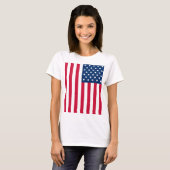 USA Flag T - Shirt USA (Vorne ganz)