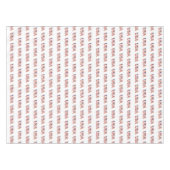 USA Flag Tableclout Tischdecke (Vorderseite (Horizontal))