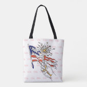 USA-Flag-Tasche Tasche (Rückseite)