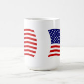 USA Flag Tasse (Mittel)