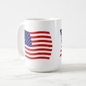USA Flag Tasse (Vorderseite Links)