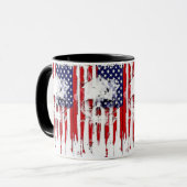 USA Flag Tasse (Vorderseite Links)
