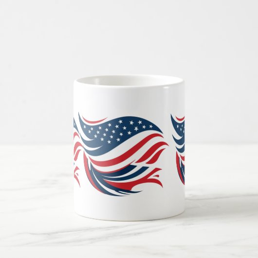 USA FLAG TASSE (Mittel)