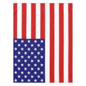 USA Flag Tccer Tischdecke (Vorderseite)