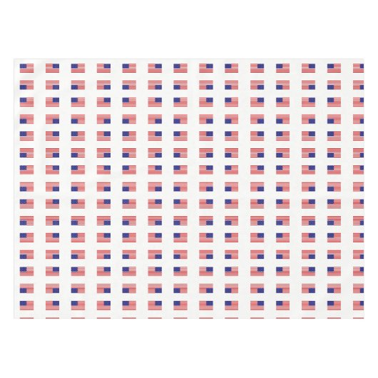 USA Flag Tccer Tischdecke (Vorderseite (Horizontal))