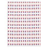 USA Flag Tccer Tischdecke (Vorderseite)