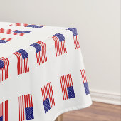 USA Flag Tccer Tischdecke (Beispiel)