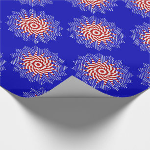 USA Flag Teabag Falten s10B-GIFT WRAPPING PAPER Geschenkpapier