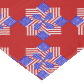 USA FLAG-TEABAG FOLDING S9R-52x70 TABLECLOTH Tischdecke (Schrägansicht)