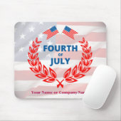 USA Flag Theme Custom 4. Juli Business Mousepad (Mit Mouse)