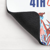 USA Flag Theme Custom 4. Juli Business Mousepad (Ecke)