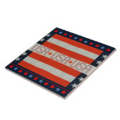 USA Flag Tile Fliese (Seite)