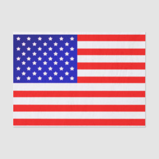 USA Flag Tissue Paper Seidenpapier