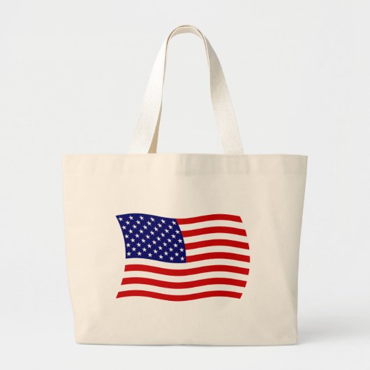 USA Flag Toag Jumbo Stoffbeutel (Vorne)