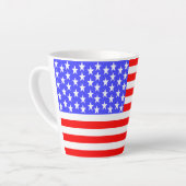 USA Flag Totally Printed Small Milchtasse (Linke Ecke)