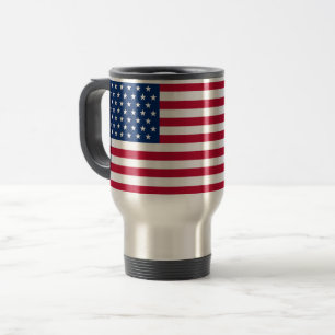 USA Flag Travel Mug Reisebecher