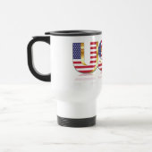 USA Flag Travel Mug USA Reisebecher (Links)