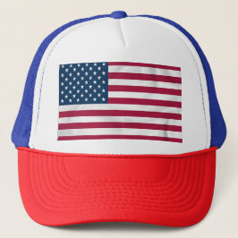 USA Flag Trucker Hat - 4. Juli Special Truckerkappe