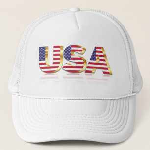 USA Flag Trucker Hat USA Truckerkappe