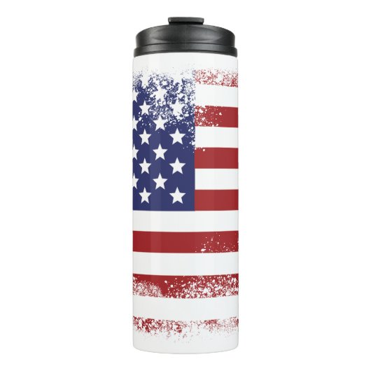 USA Flag Tumbler Thermosbecher (Vorderseite)