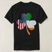 USA Flag US Irish Flag gibt Irland T-Shirt (Design vorne)