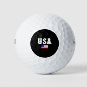 Usa Flag-Usa-Flag-America-American-American Flag Golfball