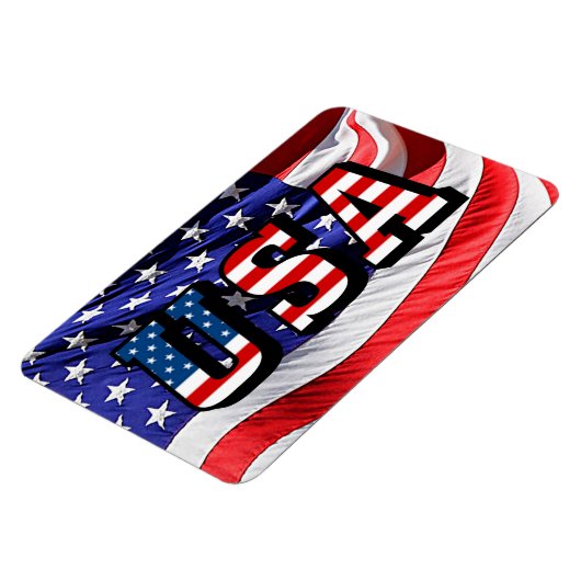 USA-Flag USA flexibel Magnet (Linke Seite)