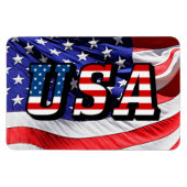 USA-Flag USA flexibel Magnet (Horizontal)