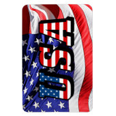 USA-Flag USA flexibel Magnet (Vertikal)