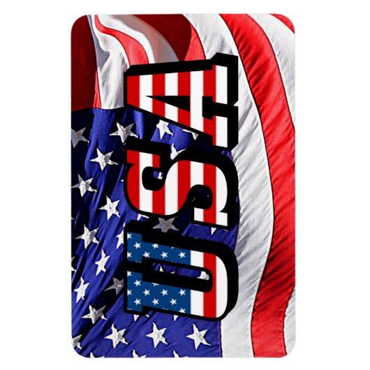 USA-Flag USA flexibel Magnet (Vertikal)