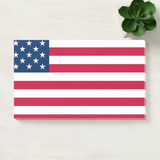 USA Flag USA Post-it Klebezettel (Büro)