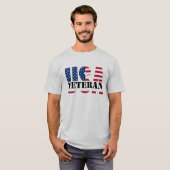 USA Flag Veteran TShirt (Vorne ganz)