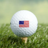 USA Flag wgbcnt Golfball (Insitu T-Shirt)