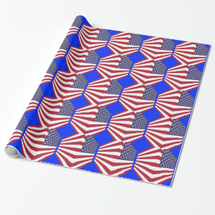 Usa Flag Wrapper Geschenkpapier