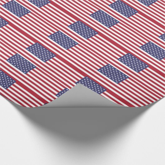 Usa Flag Wrapper Geschenkpapier (Ecke)