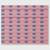 Usa Flag Wrapper Geschenkpapier (Flach)