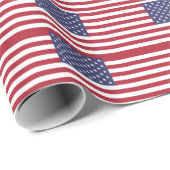 Usa Flag Wrapper Geschenkpapier (Rolleneckpunkt)