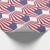 Usa Flag Wrapper Geschenkpapier (Ecke)