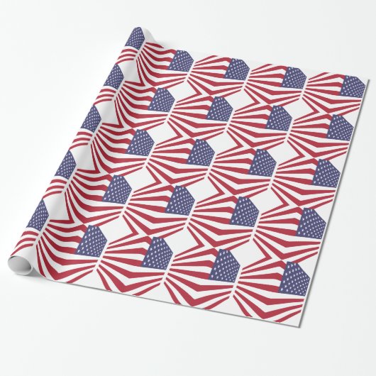 Usa Flag Wrapper Geschenkpapier (Ungerollt)