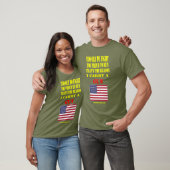 USA FLAG, ZU ALT ZUM KAMPF, ZU STOLZ ZU LAUFEN T-Shirt (Unisex)