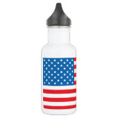 USA-Flagge1 Trinkflasche (Links)