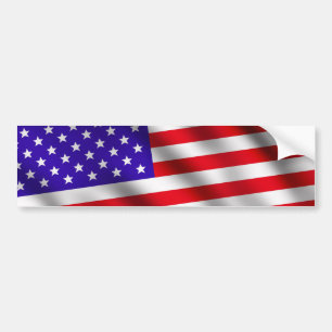 USA-Flagge 3 Autoaufkleber