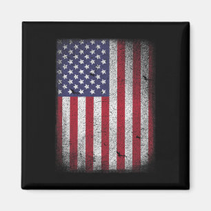 Usa-Flagge 4. Juli Amerikanisch Rot Weiß Blau Ster Magnet