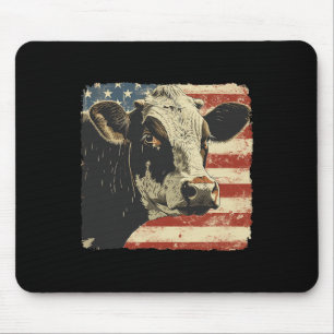 Usa Flagge 4. Juli Männer Frauen  Mousepad
