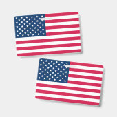 USA-Flagge Ausweis (Vorder- & Rückseite)
