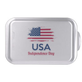 USA-Flagge Backblech