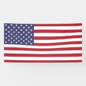 USA-Flagge Banner (Horizontal)