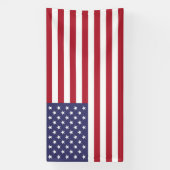 USA-Flagge Banner (Vertikal)