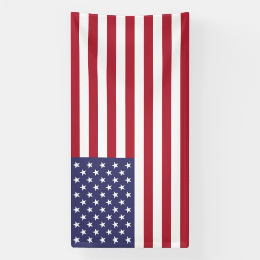 USA-Flagge Banner (Vertikal)