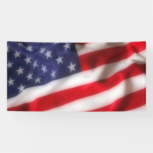 USA-Flagge Banner (Horizontal)